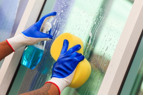 Professional carpet cleaning equipment in a Bromley property