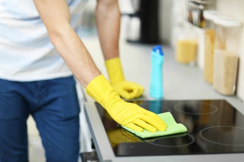 Keyboard navigation focus example for an accessible Oven Cleaning Bromley page